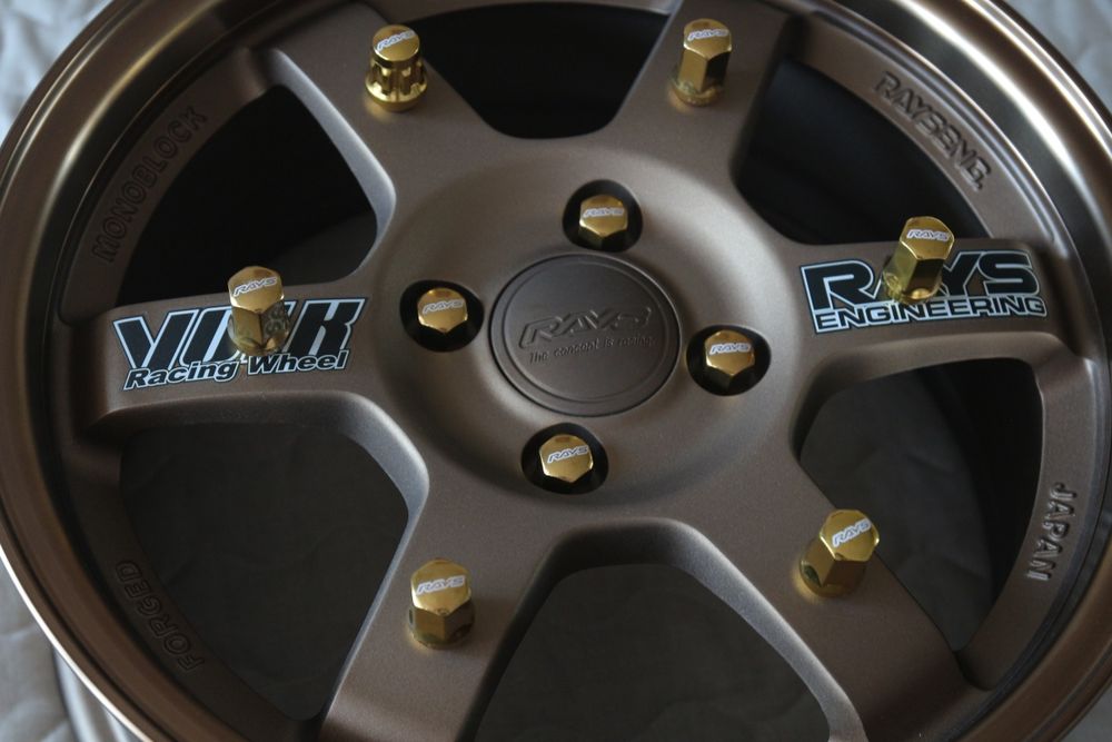 Колёсные гайки Volk Rays стальные кованые (не дешёвый алюминий) racing