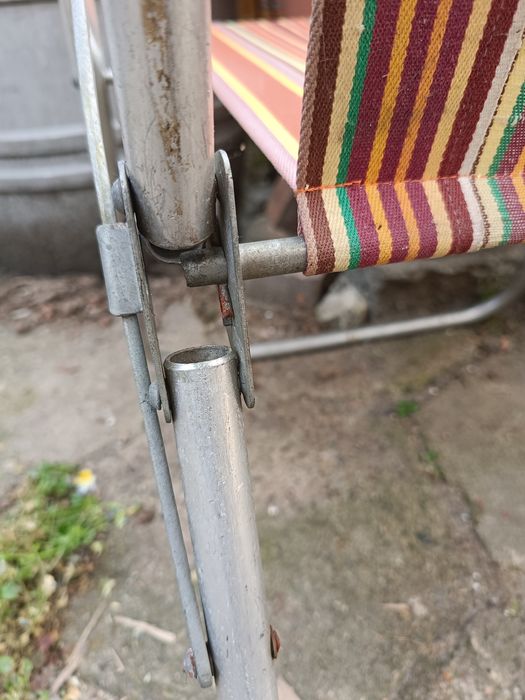 Krzesła ogrodowe PRL