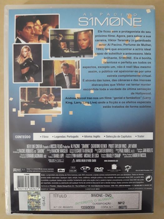S1MØNE (filme DVD)
