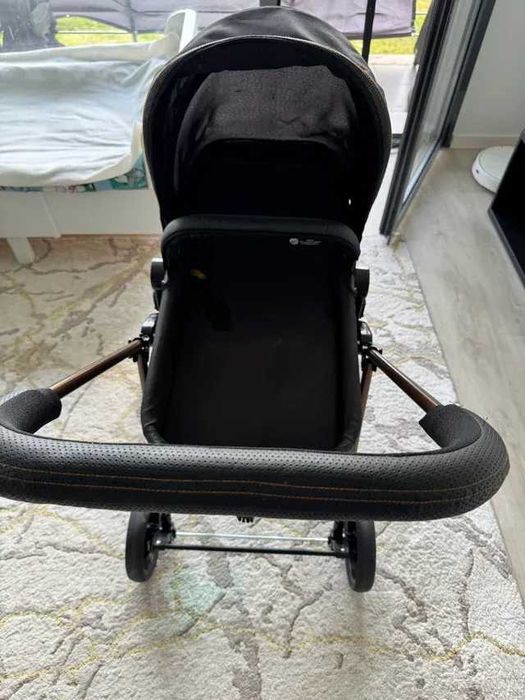 Carrinho Bebê Milano Galzerano Preto