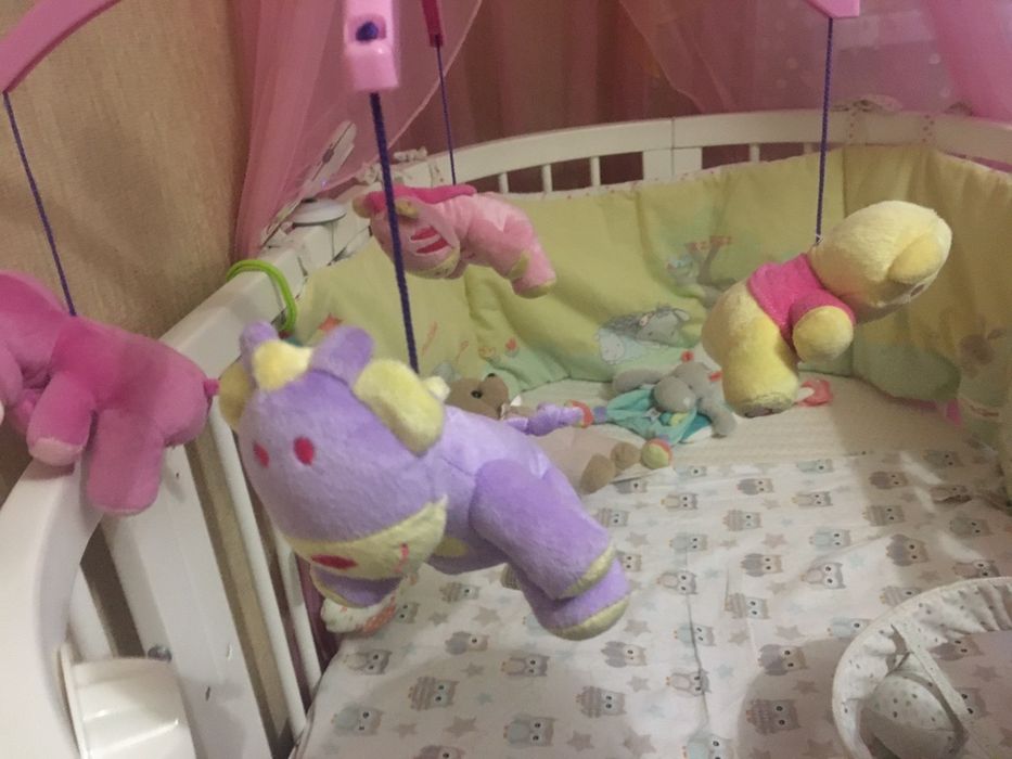 Мобиль механический 2в1