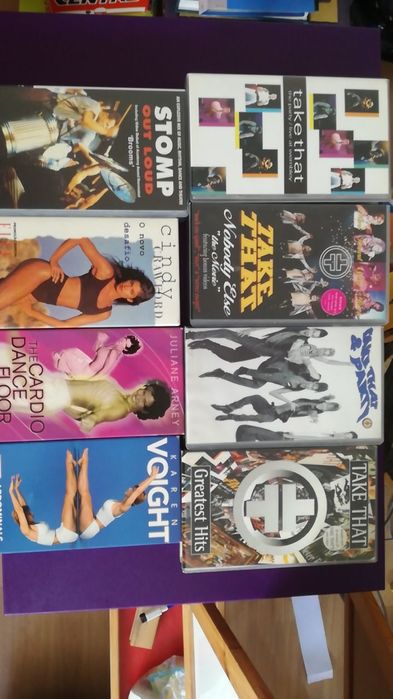 Cassetes VHS variadas v.p.ind