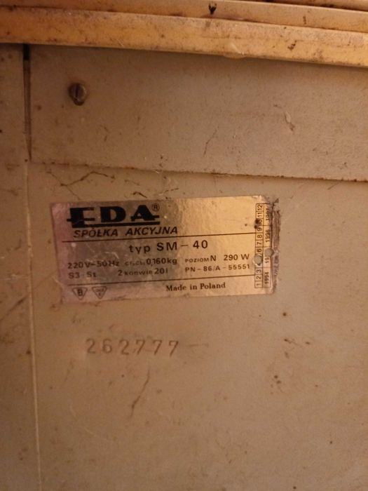 Chłodziarka Eda SM-40 na dwie konwie 20l; na mleko, warzywa, mięso