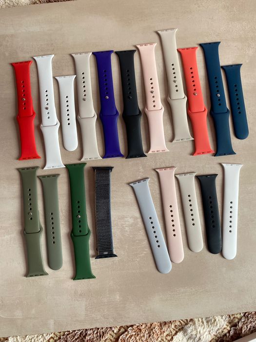 Оригінальні ремінці apple watch 38/40/41mm sport band, milanese loop