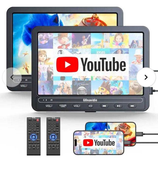 автомобільний портативний мультимедійний комплект