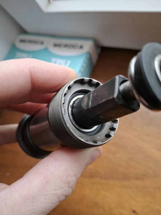 Каретка під квадрат  велосипеда vp components 118 mm