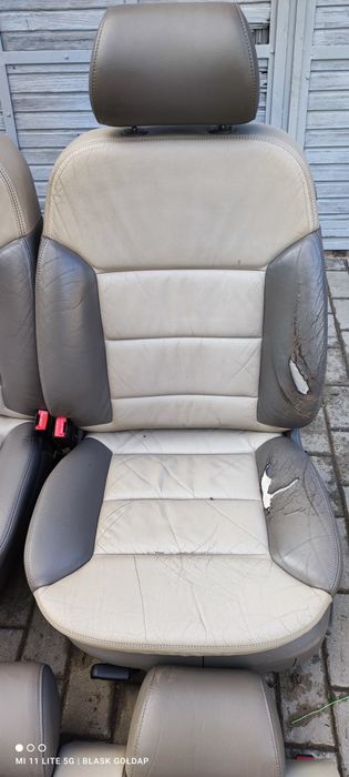 Fotele z Kanapą Skóra Nie Grzane z Audi A6 C5 2.5 Q Allroad  Gołdap
