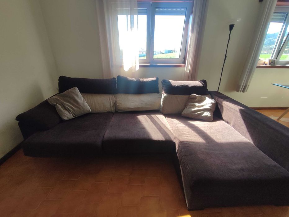 Sofá retrátil e reclinável