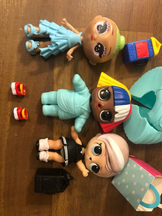 Laleczki LOL 3 sztuki