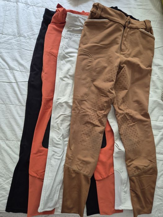 Bryczesy 10-12 lat  decathlon - konno