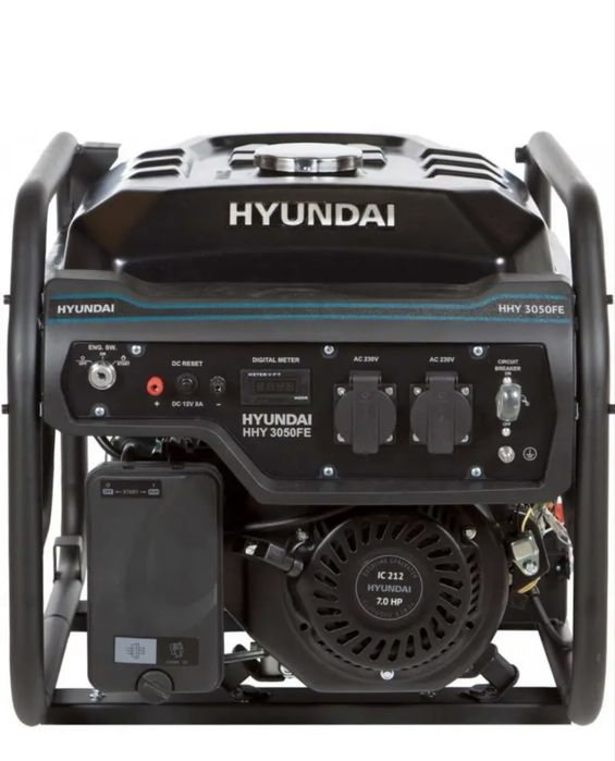 Генератор HYUNDAI HHY 3050FЕ (3 кВт) Бензиновий Однофазний