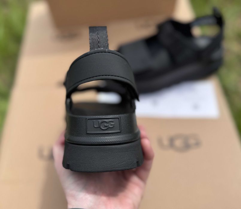 Босоножки / Босоніжки UGG Goldenglow Sandals Black Оригінал / Угг Сандалі / Уггі / Угги /Уги
