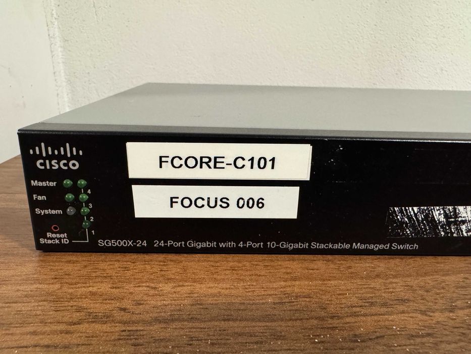 Switch Cisco SG500X-24 x2