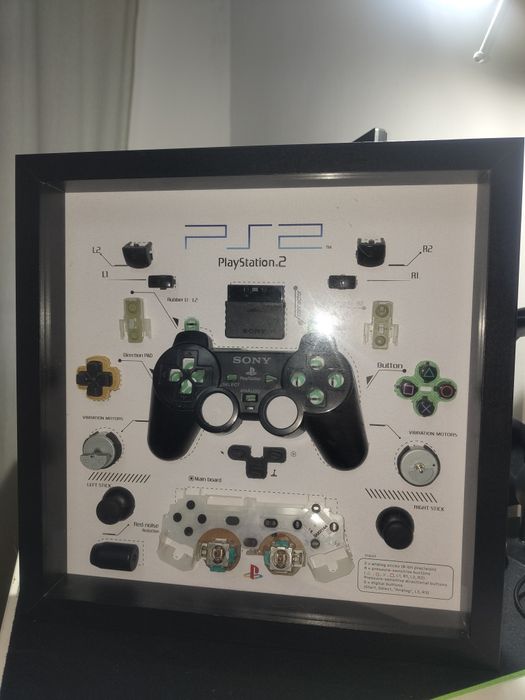 Quadro de desmontagem comando PS2