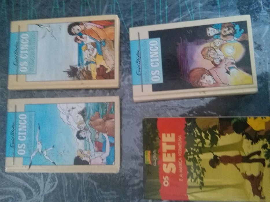 Livros Infanto-juvenis Variados e DVD Cinco e Sete