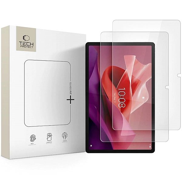 Szkło Hartowane Tech-Protect Glass Fit+ 2-Pack Lenovo Tab P12 / Idea T
