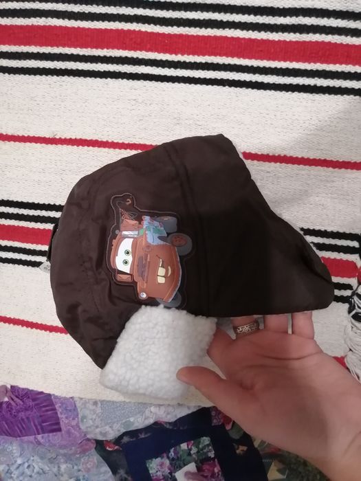 Демисезонная шапка ушанка H&M на мальчика 4-8 лет,р.122-128,4-6 лет