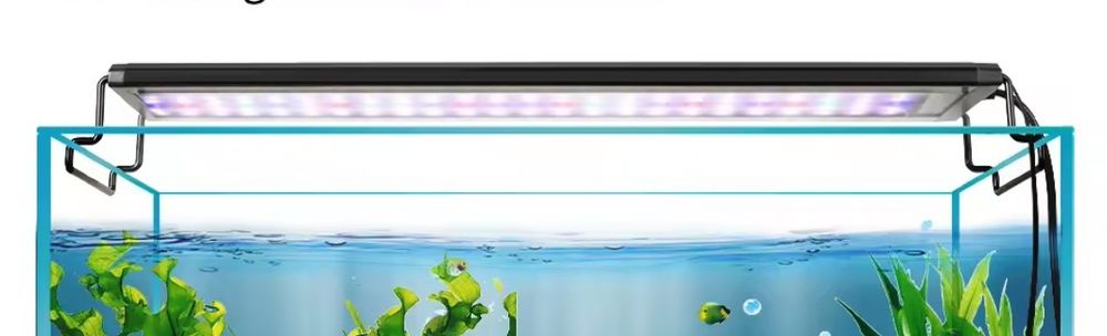 luz/iluminação led  aquário plantados com programação várias medidas
