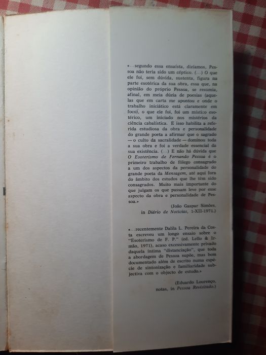 O Esoterismo de Fernando Pessoa autora Dalila Costa