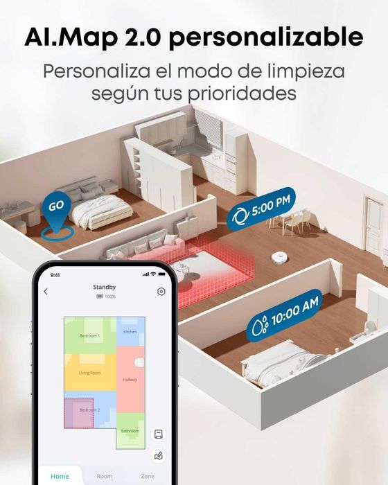 Robot Aspirador eufy X10 Pro Omni — NOVO/SELADO + Garantia (aspira e l