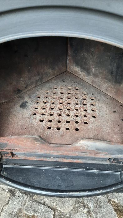 Salamandra a lenha, em excelente estado.