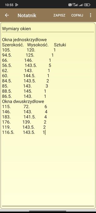 Sprzedam okna pcv różne wymiary, duży wybór, dobrym stanie