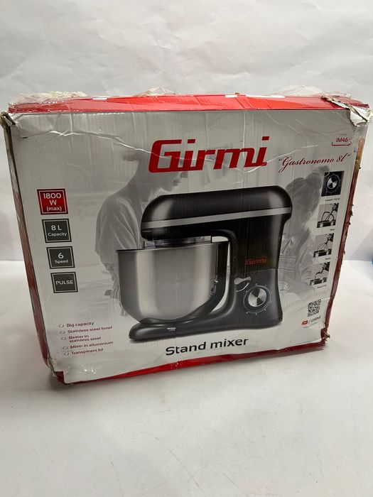 Mikser ręczny Girmi Gastronomo 8L 1400 W czarny