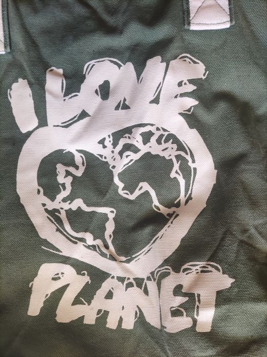 Tote bag I Love Planet
