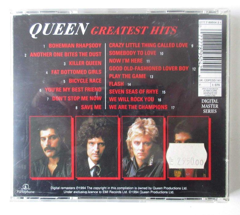 QUEEN - Greatest Hits (CD)