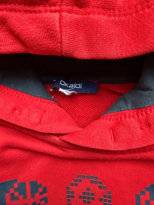 Bluza z kapturem Okaidi rozmiar 110 bawełna