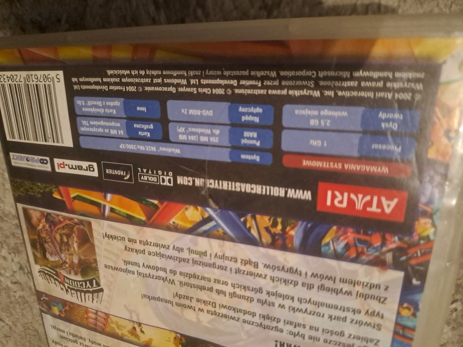 Gra Rollercoaster Tycoon 3 złota edycja  atari