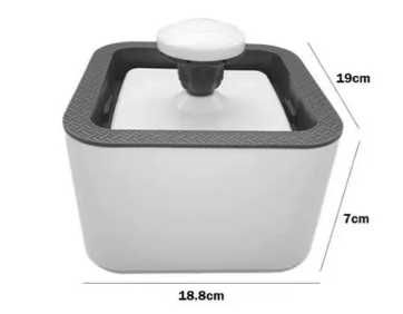 автоматична поїлка фонтан для тварин