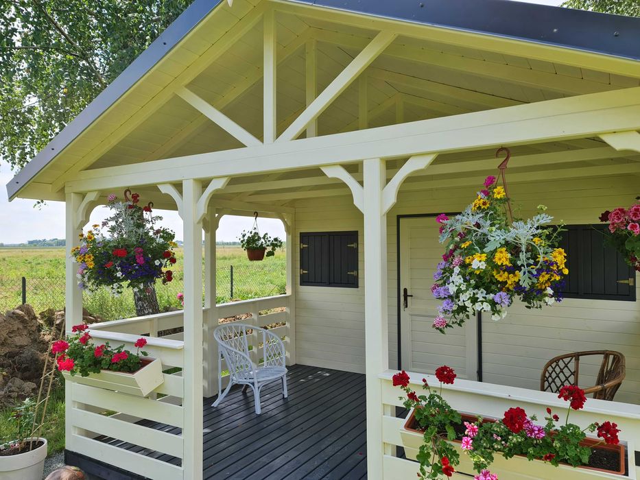 Domek z tarasem 35m2 domek 5x7 domek 7x5 lub domek 5x6 5x8 5x9 MDDP