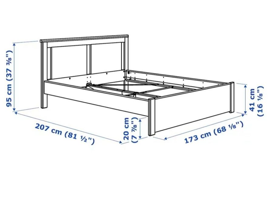 Łóżko do sypialni Ikea 160/200
