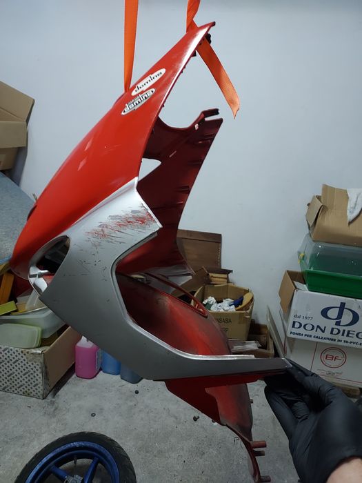 Carenagem Frontal / Bico Aprilia SR 50 (Modelo a Ar / AC)