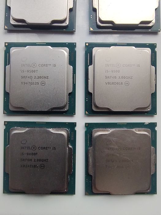 Процесори Intel i5 9400F/9400/9500T/9500. s1151. Розпродаж!