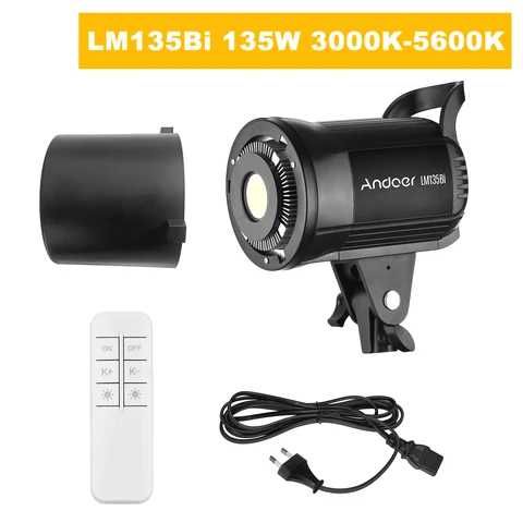 ПРОФЕСІЙНЕ СВІТЛО Andoer  LM135Bi LED 2800 - 5600K студійне світло