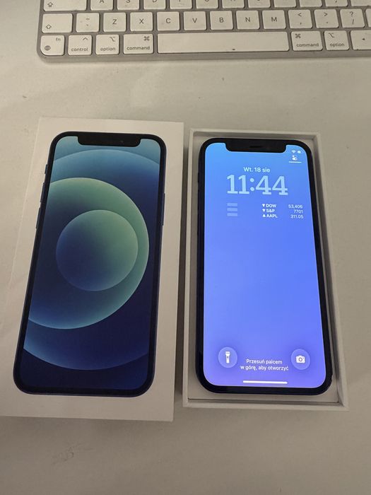 Bateria 100% iPhone 12 mini 128gb Blue Idealny