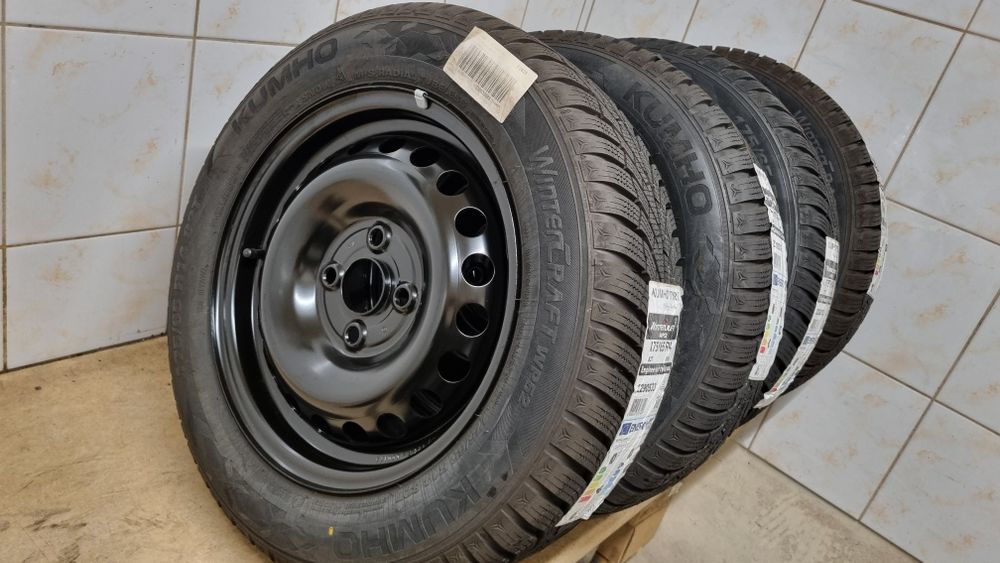Nowe koła zimowe 14" Kia Picanto III 4x100 ET45 157/65 R14 Kumho