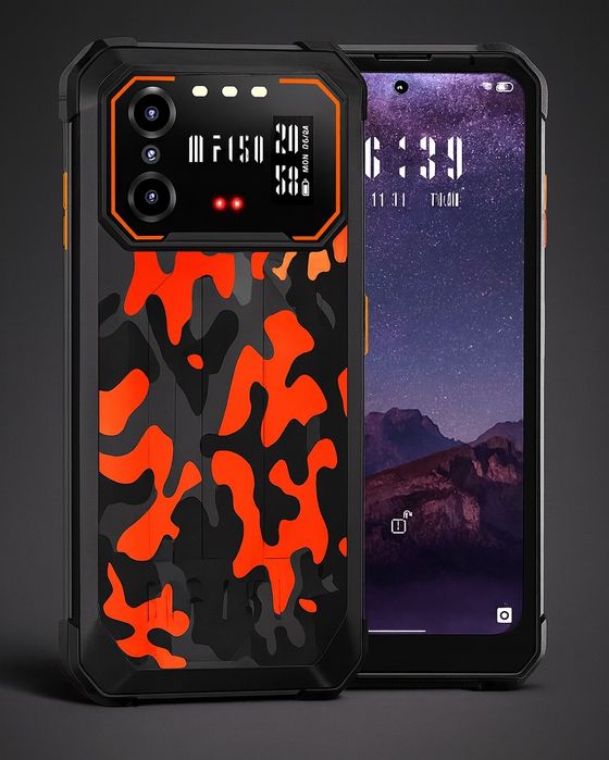 Смартфон витривалий Oukitel F150 B2 6/256 ГБ, 10000 мА·ч, нічна камера