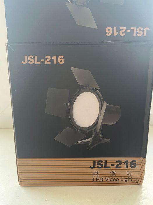 Світлодіодний прожектор JSL-216. Студійне світло