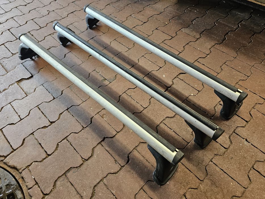 Bagażnik Dachowy/Belki Dachowe Ford Transit Toureno Connect - OEM - 3 Sztuki