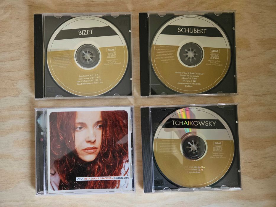 CDs Bizet Schubert Tchaikowsky
