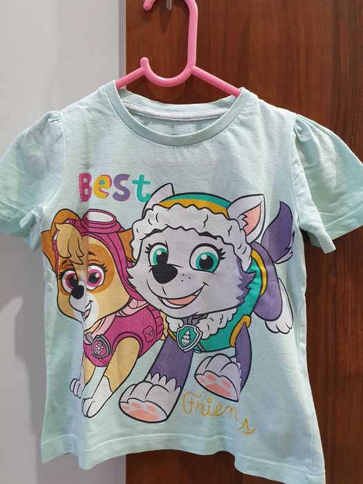 Paw Patrol Nickelodeon t-shirt dla dziewczynki rozmiar 98/104