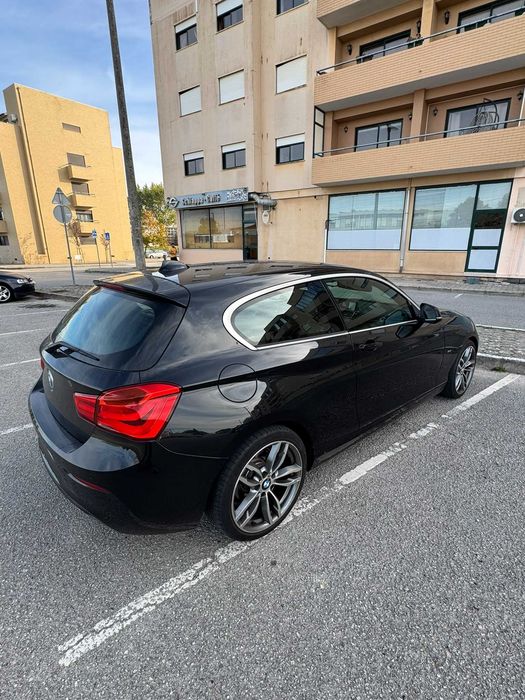 BMW 116D Pack M interior, Teto Panorâmico — photo 4