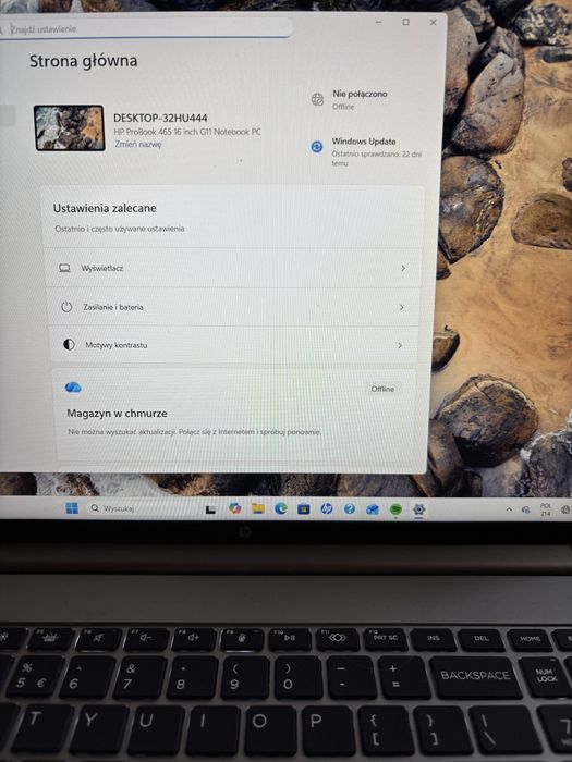 Laptop hp probook 465