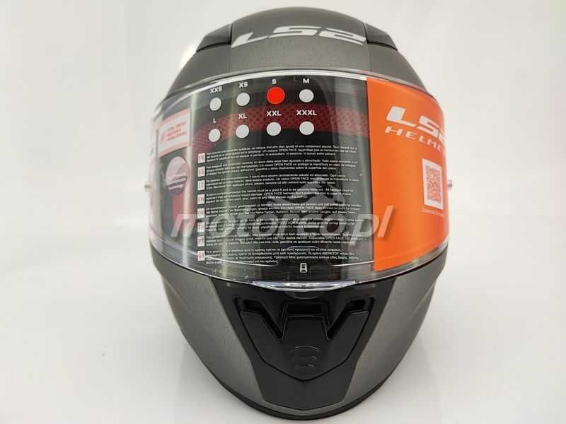 WYPRZEDAŻ Kask Integralny LS2 FF353 Rapid II Szary Mat
