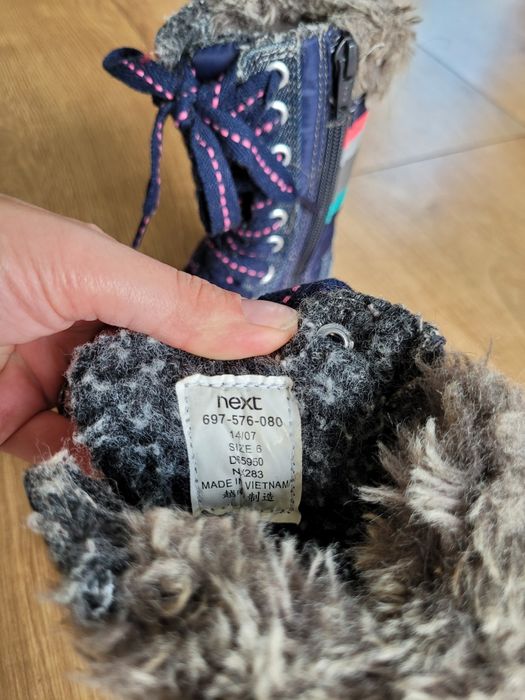 Buty dziewczęce Next rozmiar uk 6 czyli ok 23