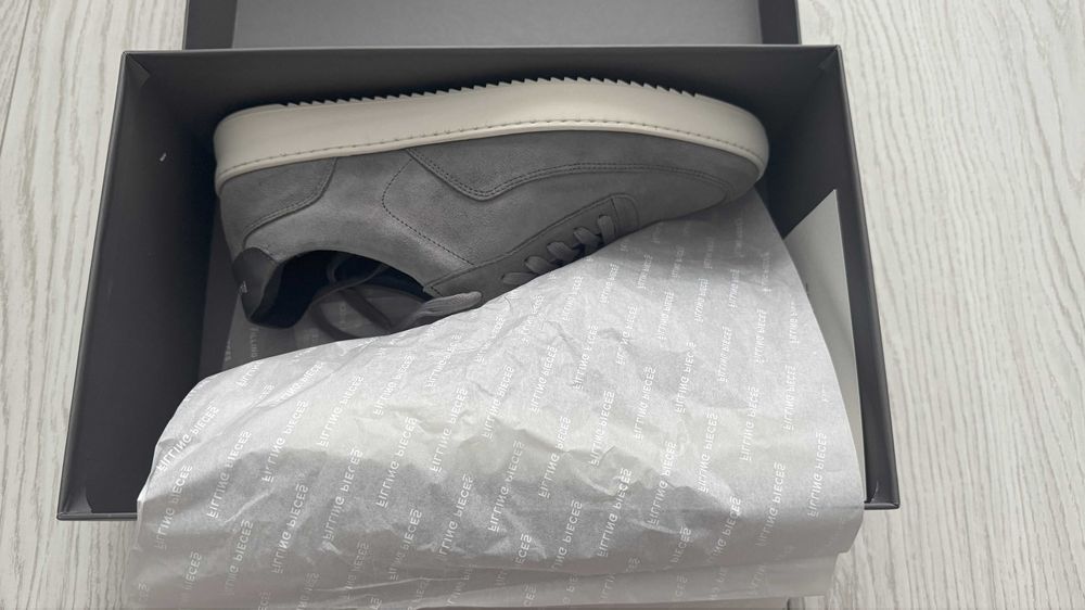 Buty Filling Pieces Mondo Organic Suede Grey