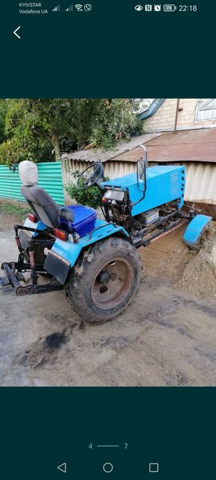 Продам саморобного тракторця з дизельним двигуном